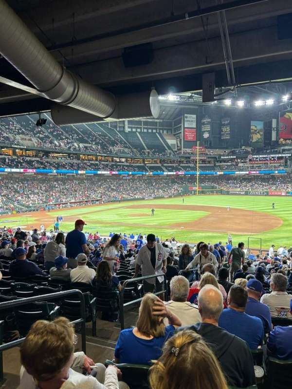 Chase Field, bloc: 114, rangée: 39, place: 23