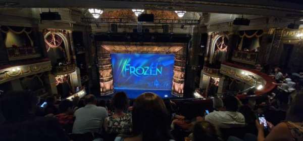 Theatre Royal Drury Lane, bloc: Grand Circle, rangée: E, place: 23