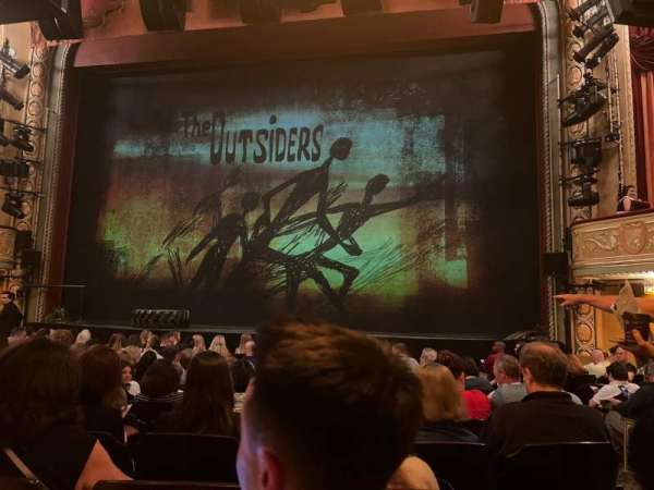 Bernard B. Jacobs Theatre, bloc: Orchestra C, rangée: L, place: 101