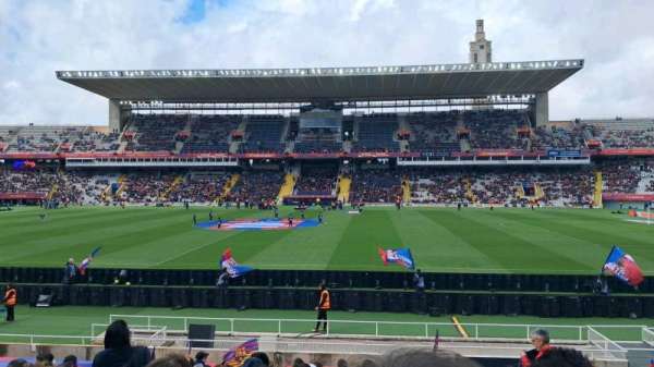 Estadi Olímpic Lluís Companys, bloc: 119, rangée: 20, place: 27
