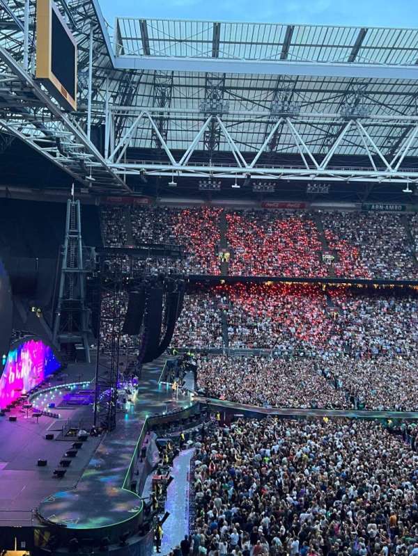 Johan Cruijff ArenA, bloc: 407, rangée: 3, place: 181