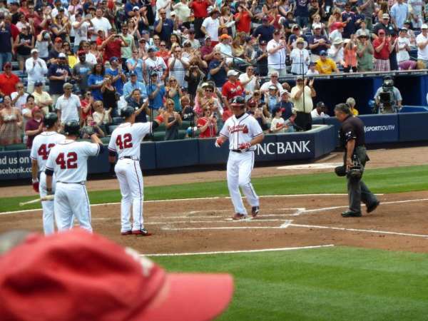 Turner Field, bloc: 113, rangée: 10, place: 2