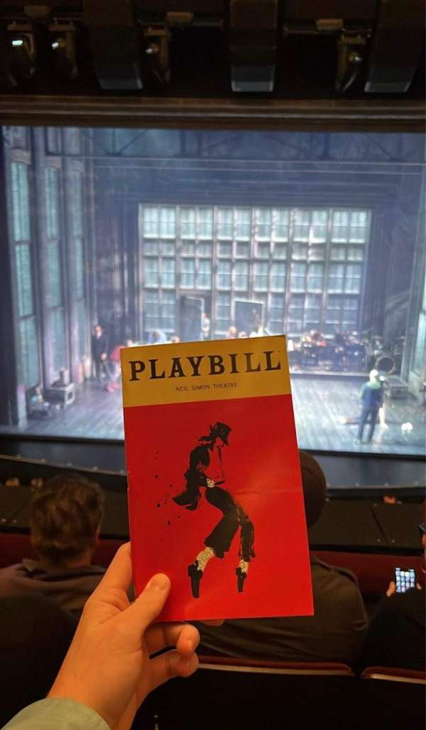 Neil Simon Theatre, bloc: Front Mezzanine C, rangée: C, place: 115