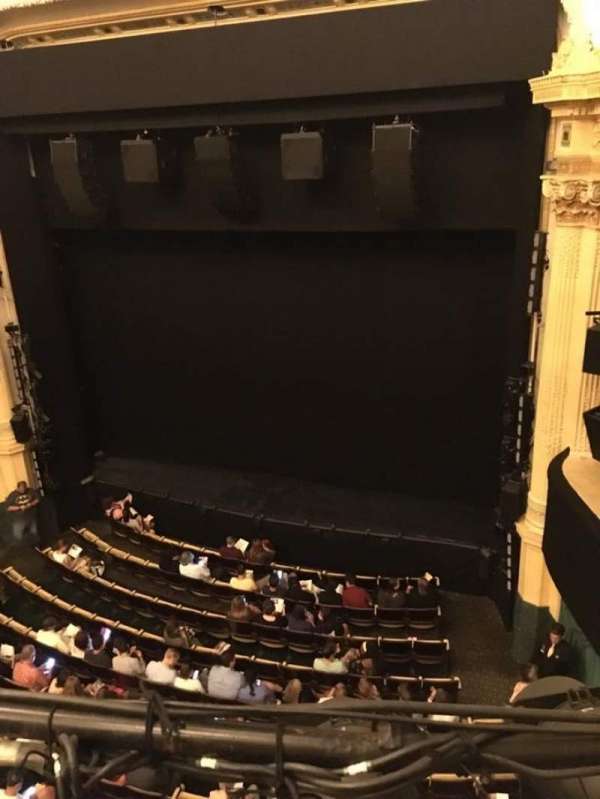 Hudson Theatre, bloc: Balcony R, rangée: A, place: 6