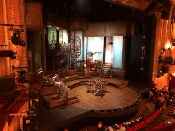 Walter Kerr Theatre, bloc: Mezzanine L, rangée: B, place: 19