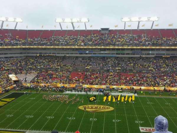 Raymond James Stadium, bloc: 336, rangée: E, place: 13