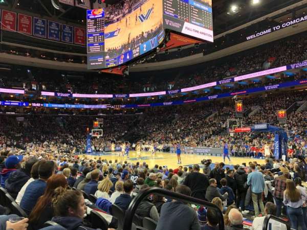 Xfinity Mobile Arena, bloc: 116, rangée: 7, place: 1