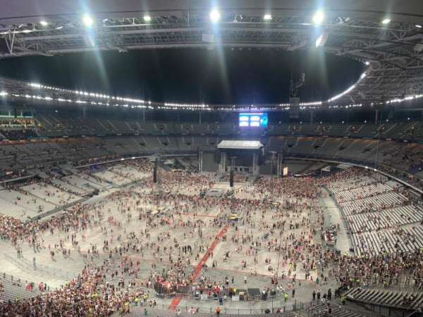 Stade de France, bloc: A2, rangée: 74, place: 28