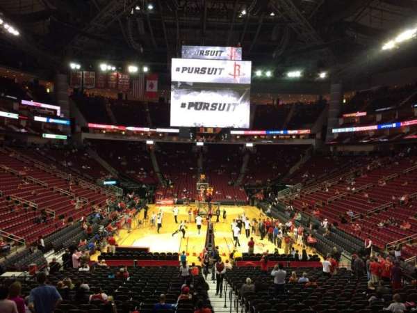 Toyota Center, bloc: 114, rangée: 10, place: 1