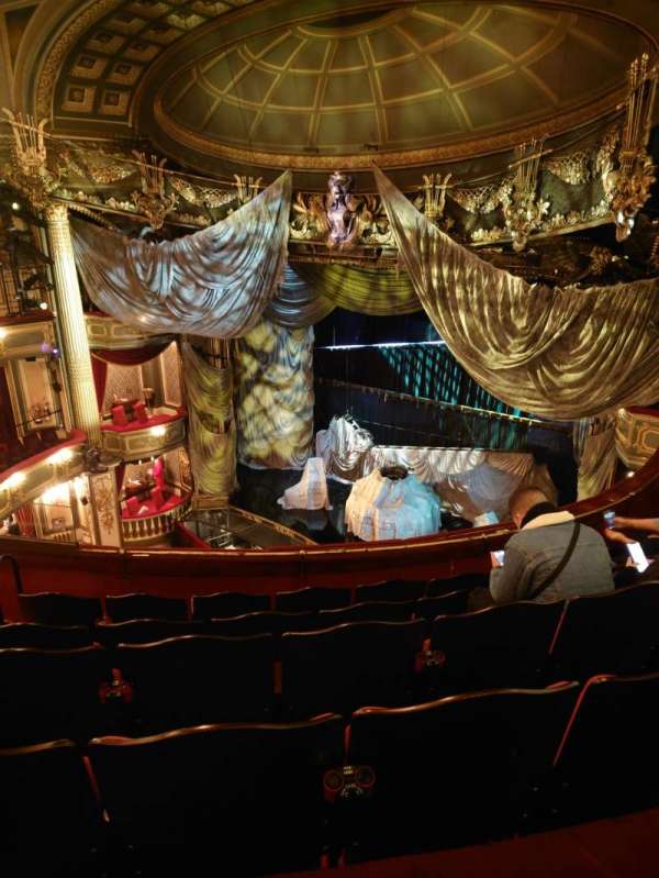 His Majesty's Theatre, London, bloc: Grand Circle, rangée: F, place: 5