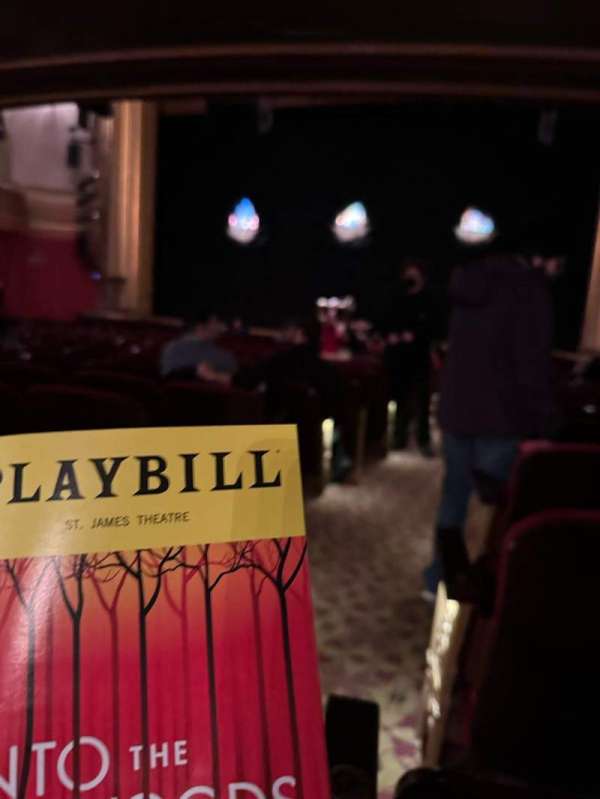 St. James Theatre, bloc: Orchestra R, rangée: Q, place: 2