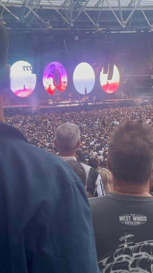London Stadium, bloc: 136, rangée: 26, place: 251