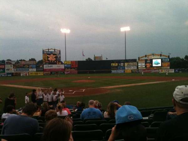 Trenton Thunder Ballpark, bloc: 111, rangée: H, place: 7