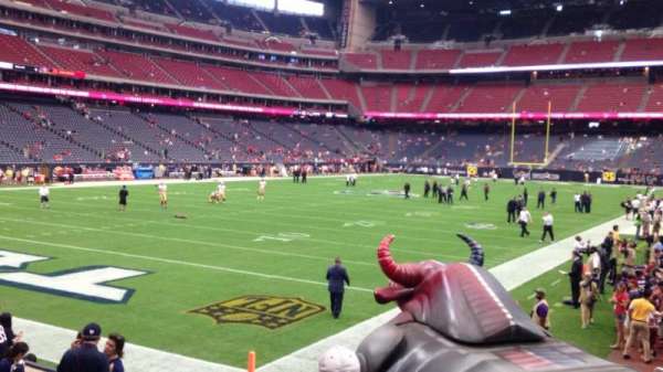 NRG Stadium, bloc: 113, rangée: K, place: 15