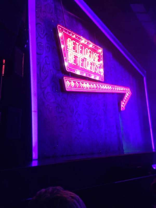 Winter Garden Theatre, bloc: Orchestra L, rangée: B, place: 13