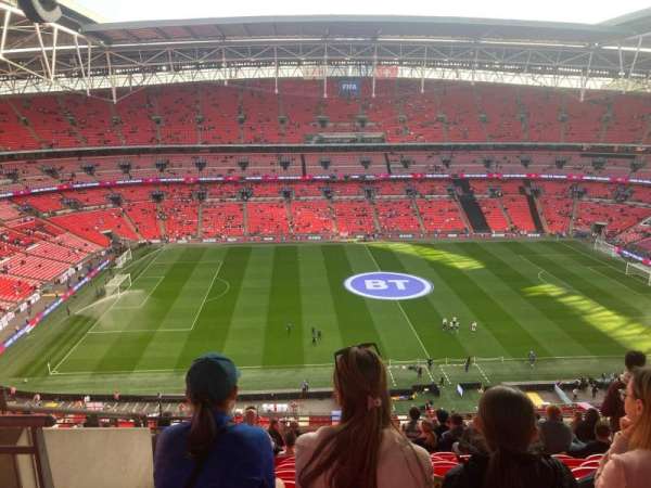 Wembley Stadium, bloc: 502, rangée: 17, place: 39