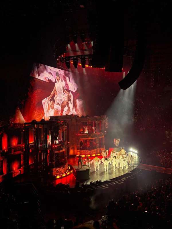 Accor Arena, bloc: Gradin N, rangée: 9, place: 25