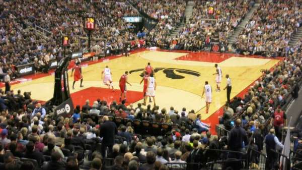 Scotiabank Arena, bloc: 112, rangée: 20, place: 16