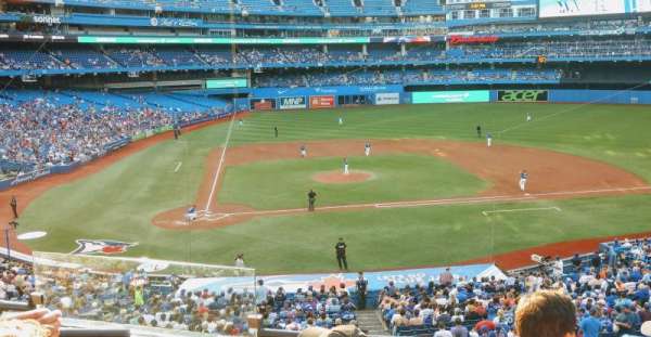 Rogers Centre, bloc: 220, rangée: 4, place: 10