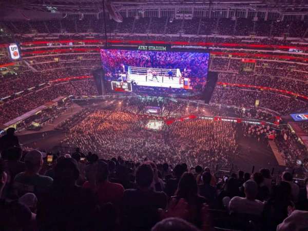 AT&T Stadium, bloc: 411, rangée: 24, place: 6