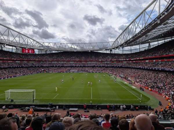 Emirates Stadium, bloc: B50, rangée: 7, place: 191