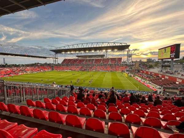 BMO Field, bloc: 105, rangée: 31, place: 25