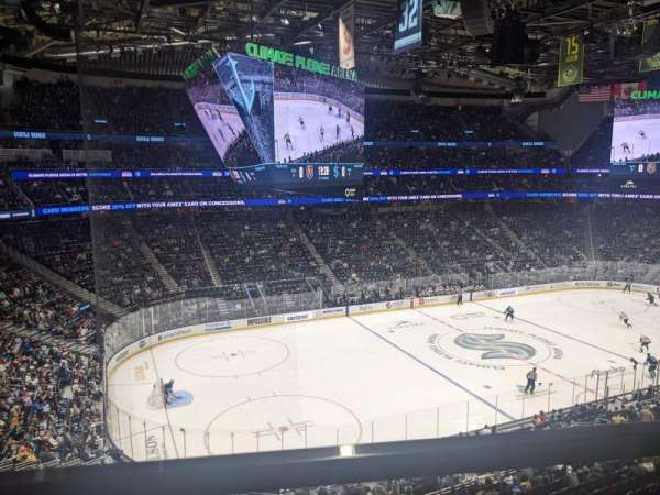 Climate Pledge Arena, bloc: 116, rangée: A, place: 17