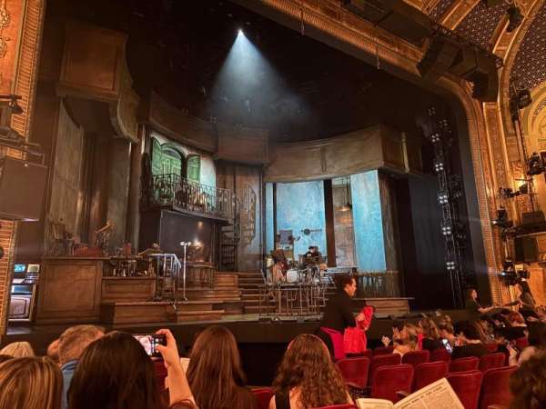 Walter Kerr Theatre, bloc: Orchestra L, rangée: K, place: 7