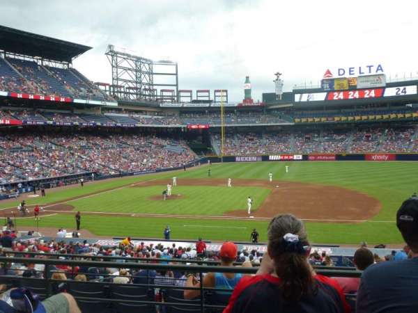 Turner Field, bloc: 215L, rangée: 3, place: 101