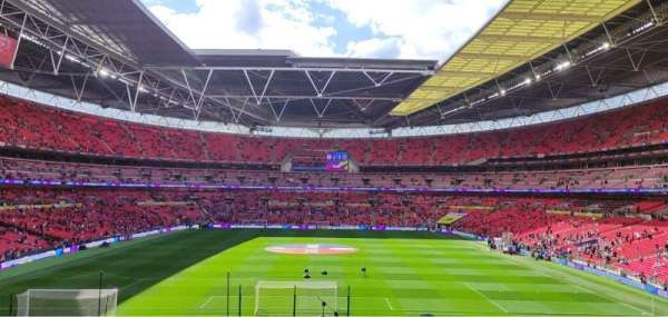 Wembley Stadium, bloc: 111, rangée: 42, place: 266