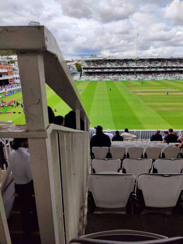 Lord's Cricket Ground, bloc: Tavern Upper 7, rangée: K, place: 31