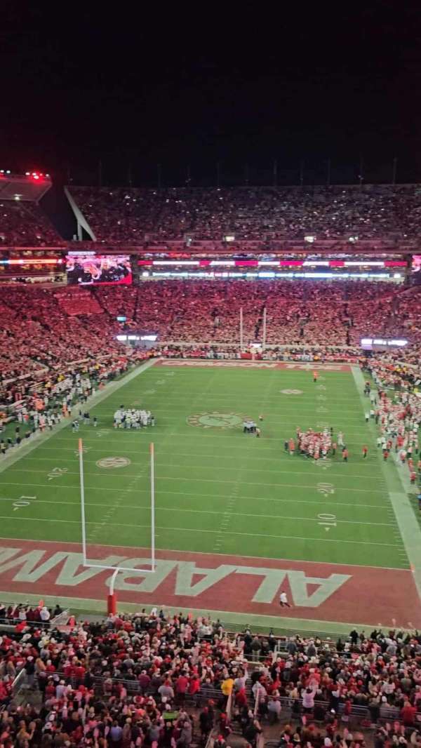 Bryant-Denny Stadium, bloc: NN-6, rangée: 1, place: 20