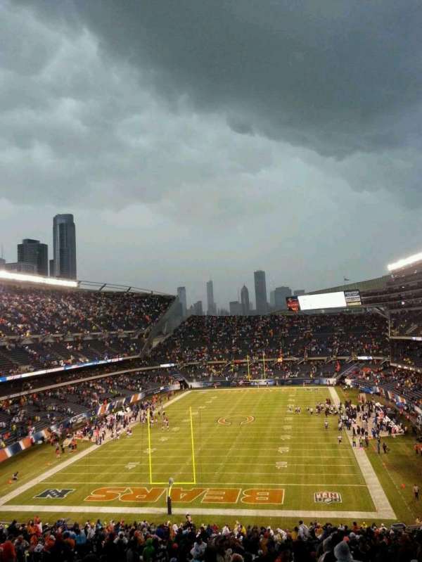 Soldier Field, bloc: 321, rangée: 15, place: 19