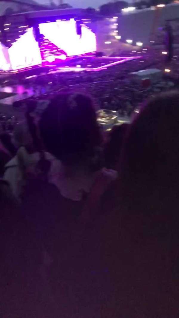 Olympiastadion München, bloc: y8, rangée: 54, place: 1