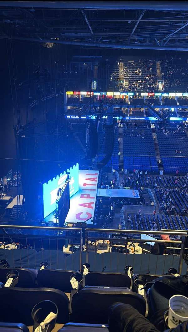 The O2, London, bloc: 402, rangée: K, place: 478