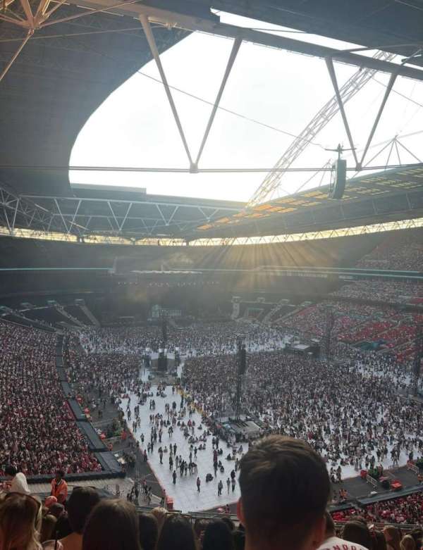 Wembley Stadium, bloc: 518, rangée: 13, place: 122
