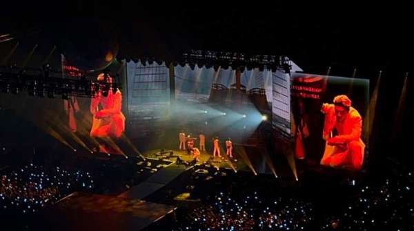 The O2, London, bloc: 416, rangée: T, place: 817