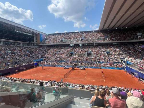 Court Philippe Chatrier, bloc: 10, rangée: 10, place: 86