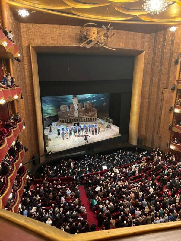 Metropolitan Opera House - Lincoln Center, bloc: Balcony L, rangée: A, place: 17