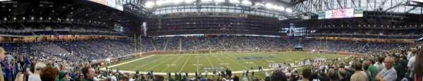 Ford Field, bloc: 125, rangée: 23