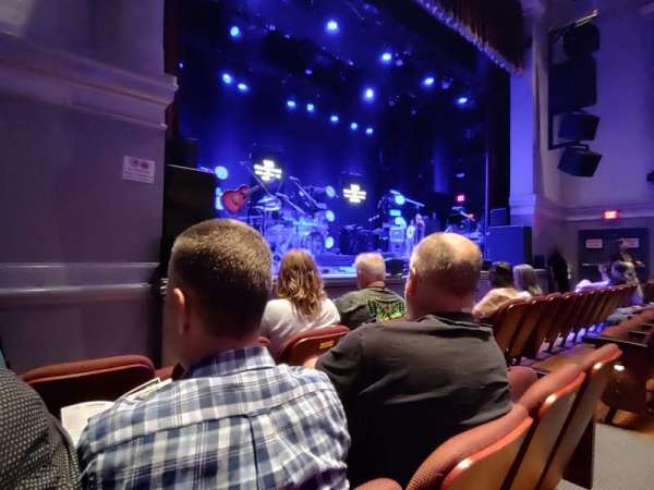 The Ridgefield Playhouse, bloc: Orchestra, rangée: C, place: 9