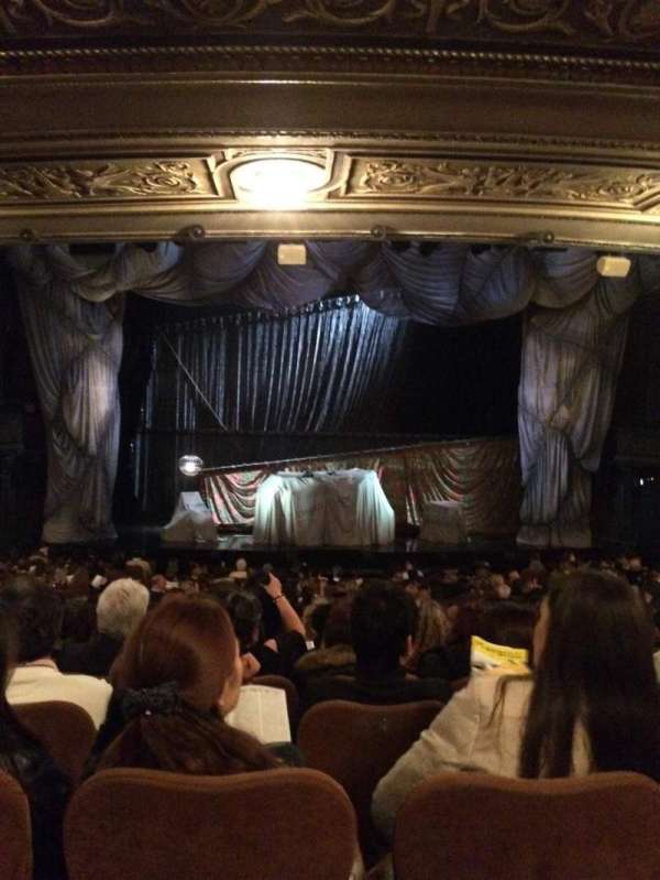 Majestic Theatre, bloc: Orchestra C, rangée: R, place: 103