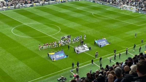 Tottenham Hotspur Stadium, bloc: 507, rangée: 16, place: 260