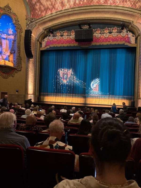 Balboa Theatre, bloc: Orchestra, rangée: R, place: 105