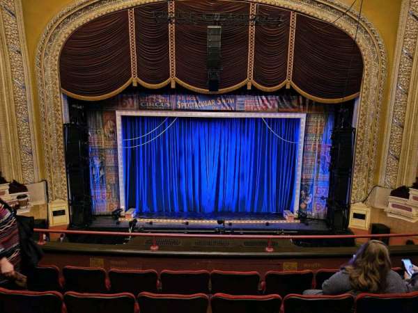 Orpheum Theatre, Minneapolis, bloc: Balcony 5, rangée: E, place: 7