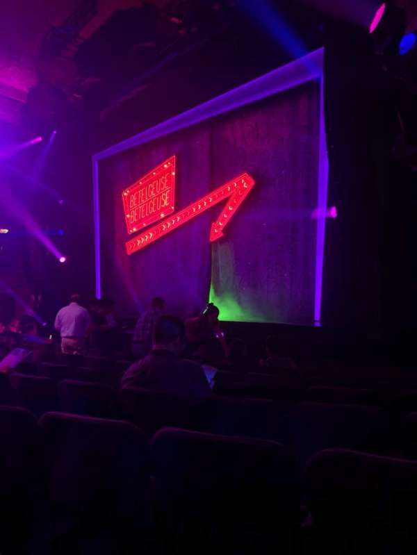 Winter Garden Theatre, bloc: Orchestra R, rangée: J, place: 24