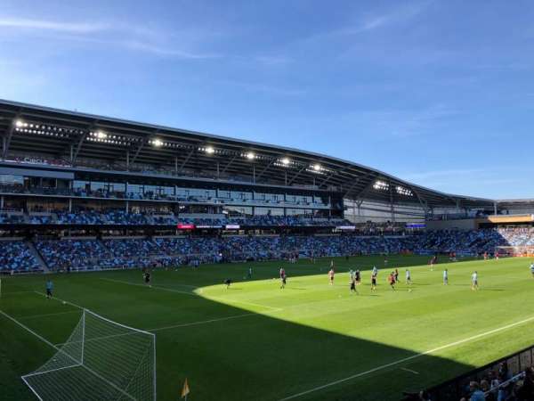 Allianz Field, bloc: 18, rangée: 6, place: 11