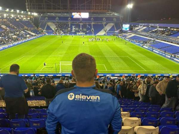 St Andrew's Stadium, bloc: TU9, rangée: 40, place: 128