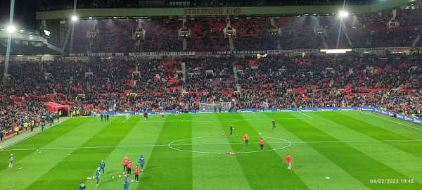 Old Trafford, bloc: e235, rangée: 28, place: 116a