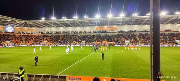 Bloomfield Road, rangée: j, place: 114